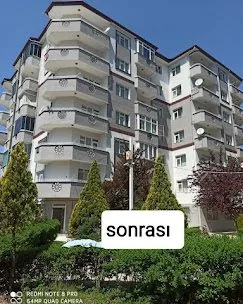 Dış cephe boya sonrası